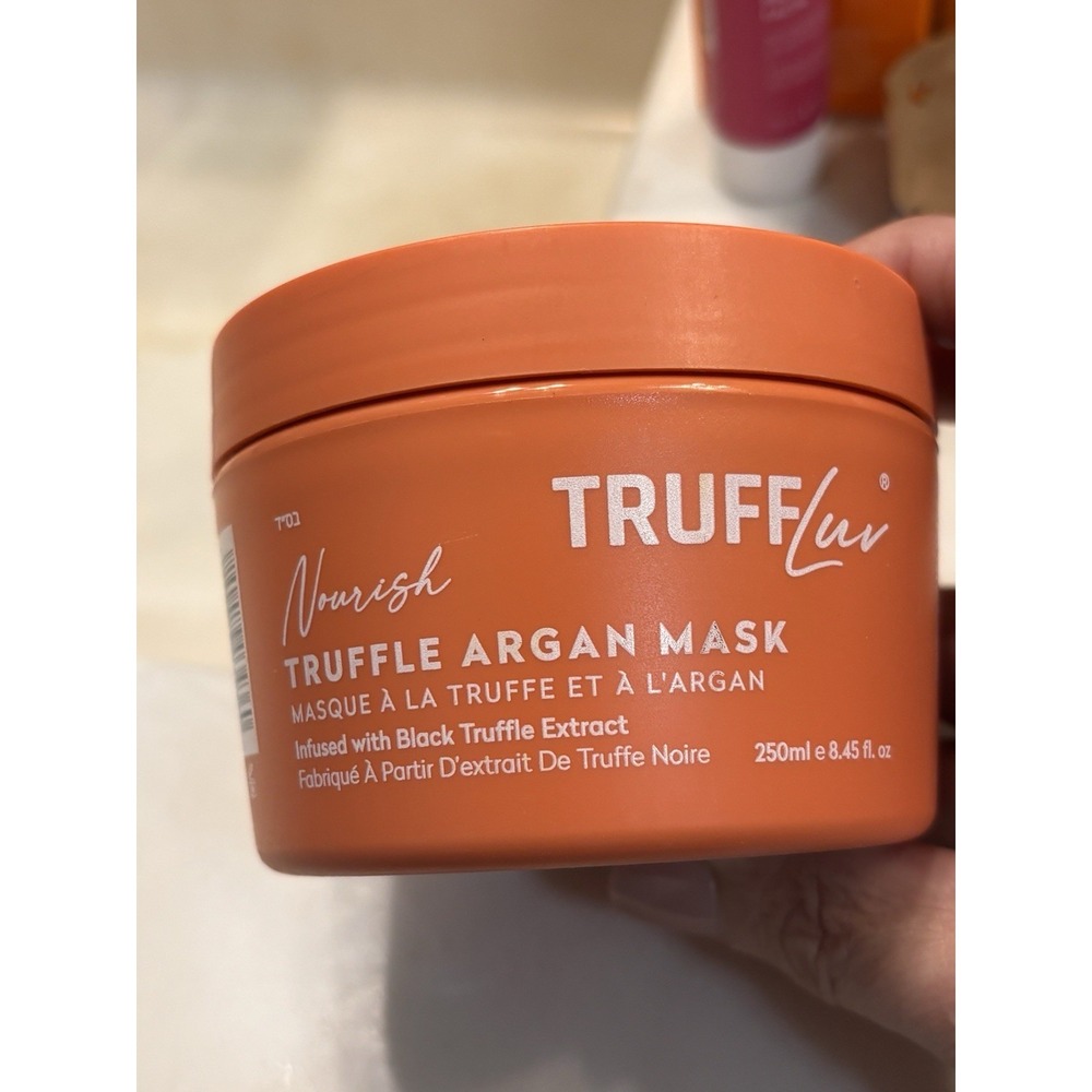TruffLuv Argan Hair Mask Black Truffle Cruelty Free 8.45 oz Nourish